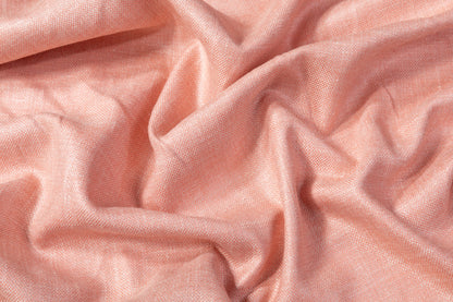 Italian Silk Linen and Wool Suiting -  Pink