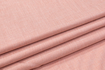 Italian Silk Linen and Wool Suiting -  Pink