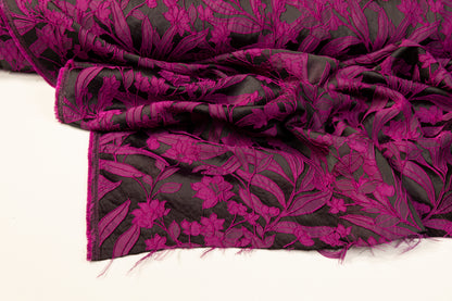 Floral Brocade - Purple