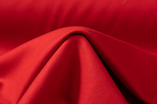 Double Faced Italian Wool Felt - Red