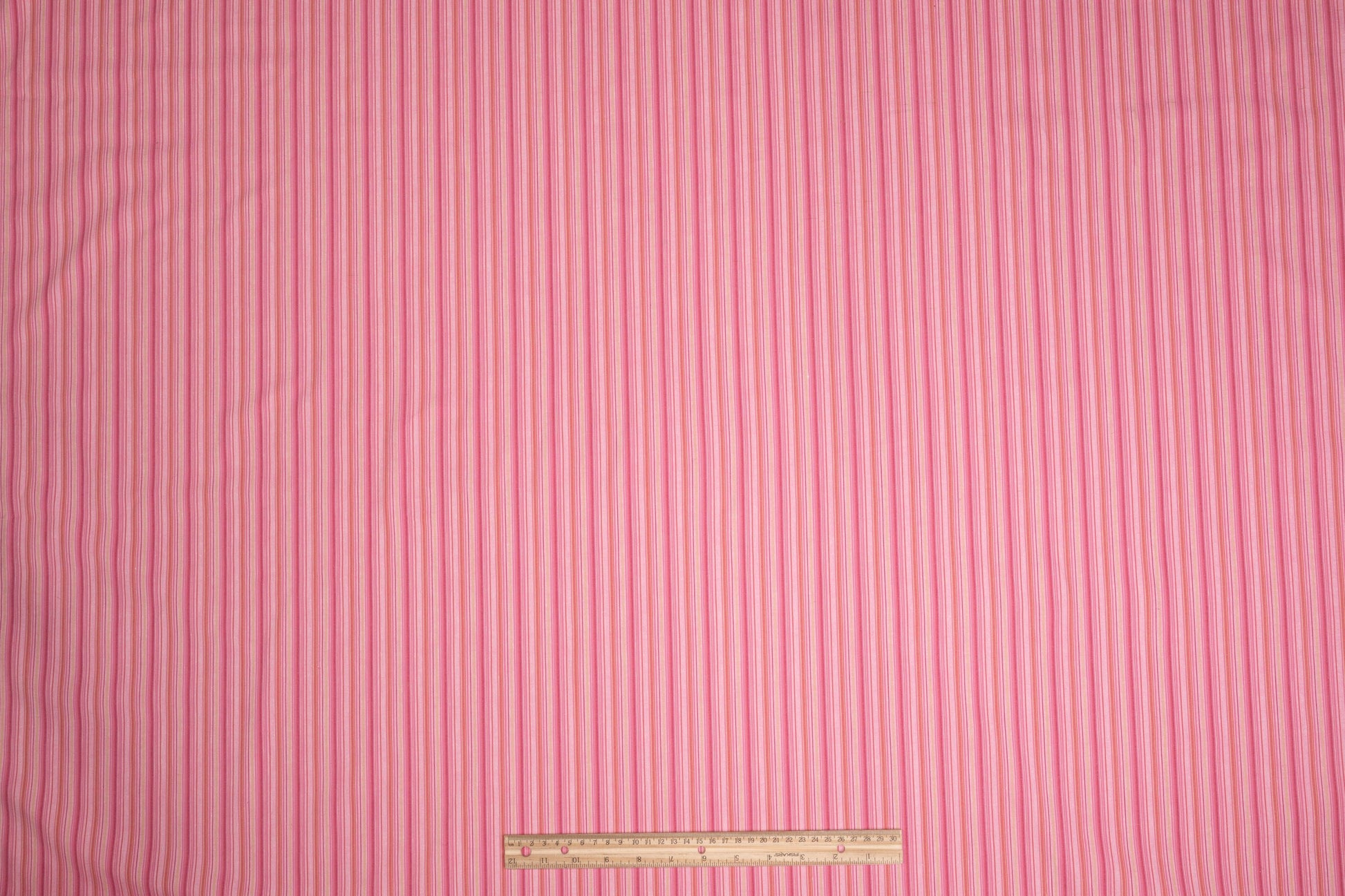 Striped Cotton Print - Pink - Prime Fabrics