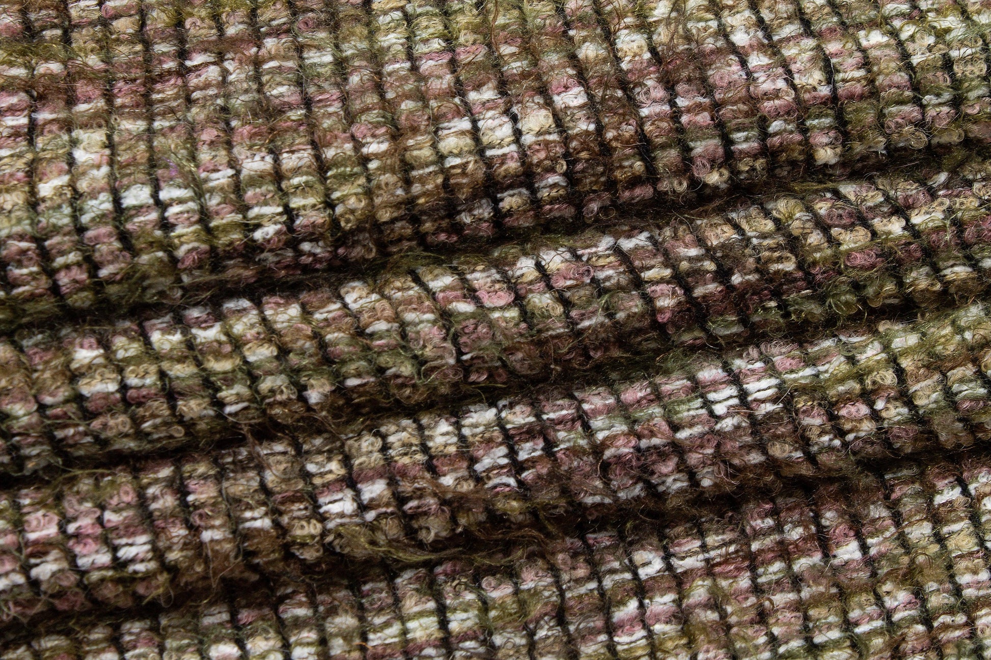 Green Poly Wool Knit - Prime Fabrics