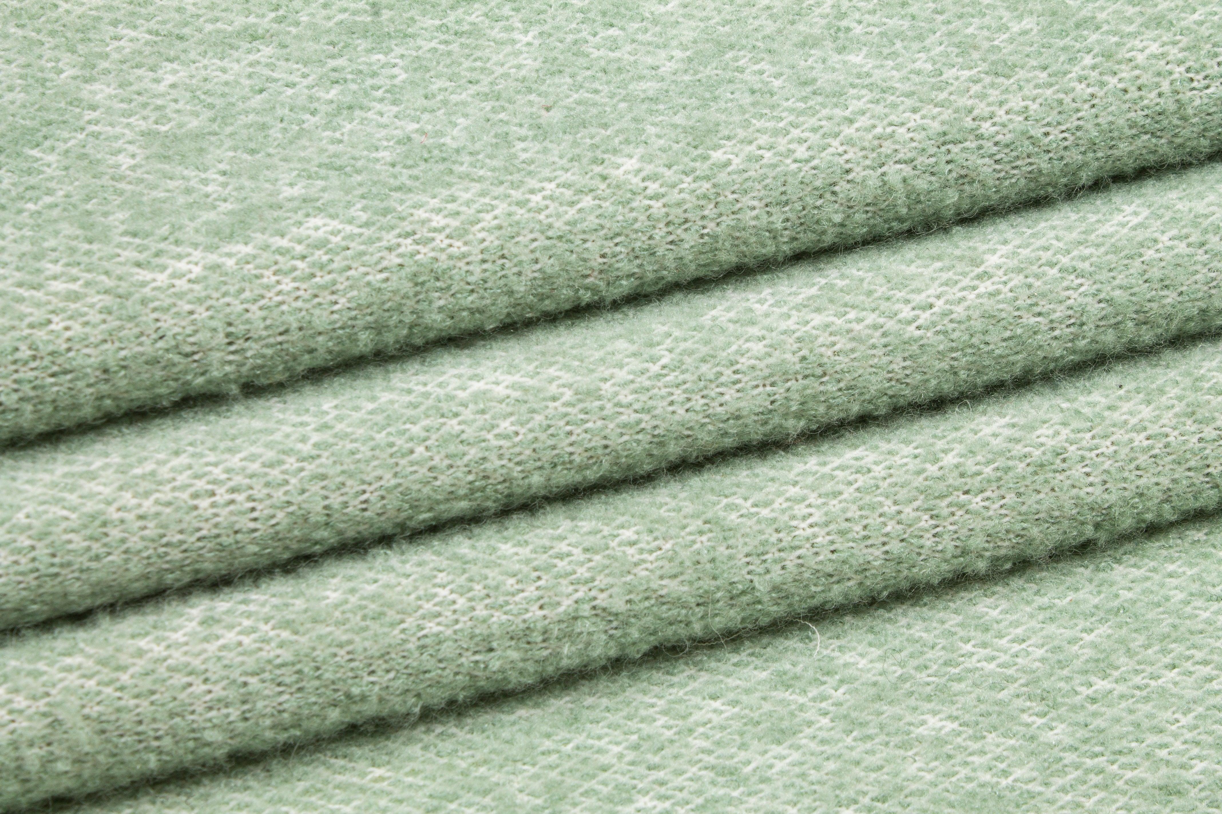 Mint Green Wool Jersey Knit