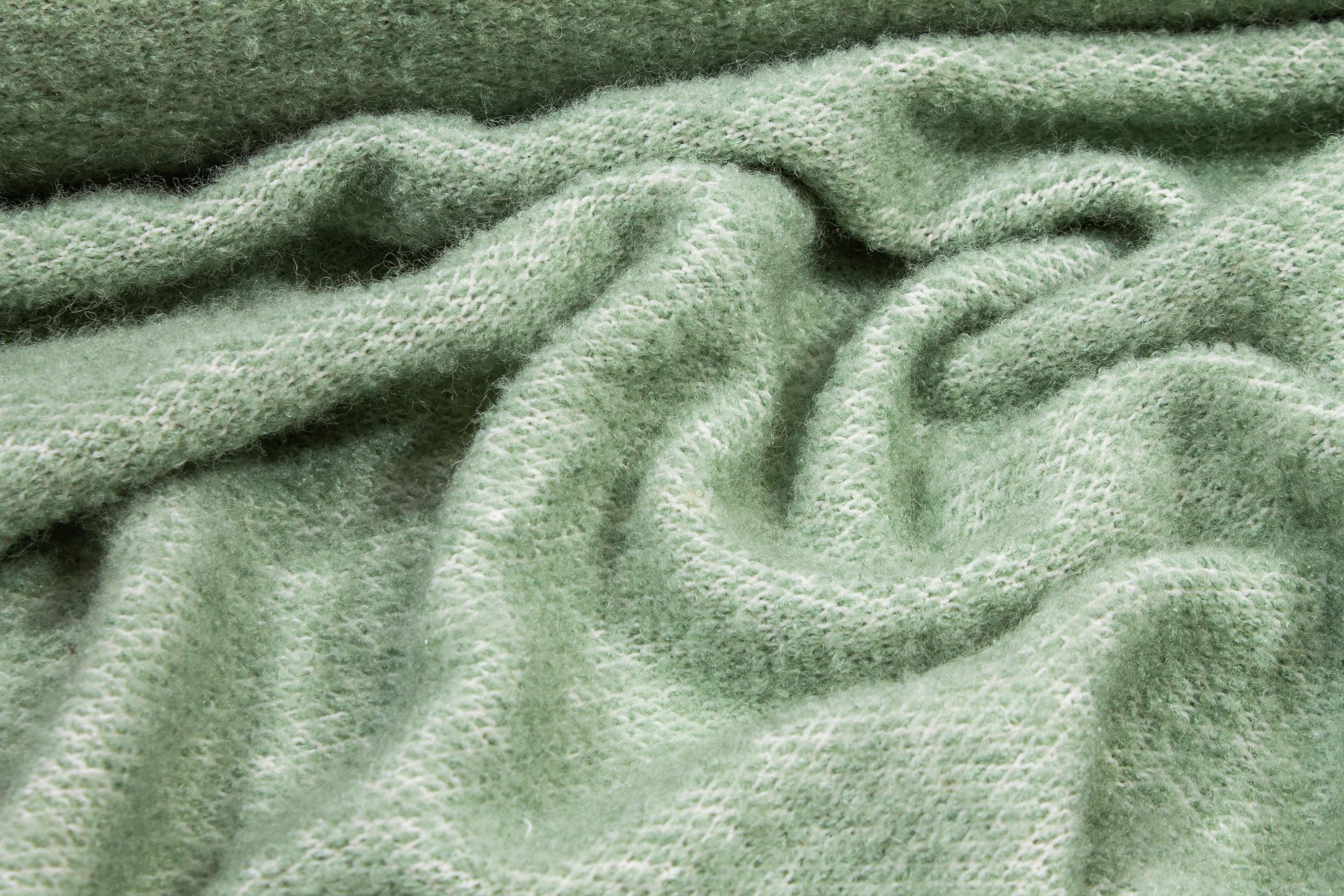 Mint Green Wool Jersey Knit