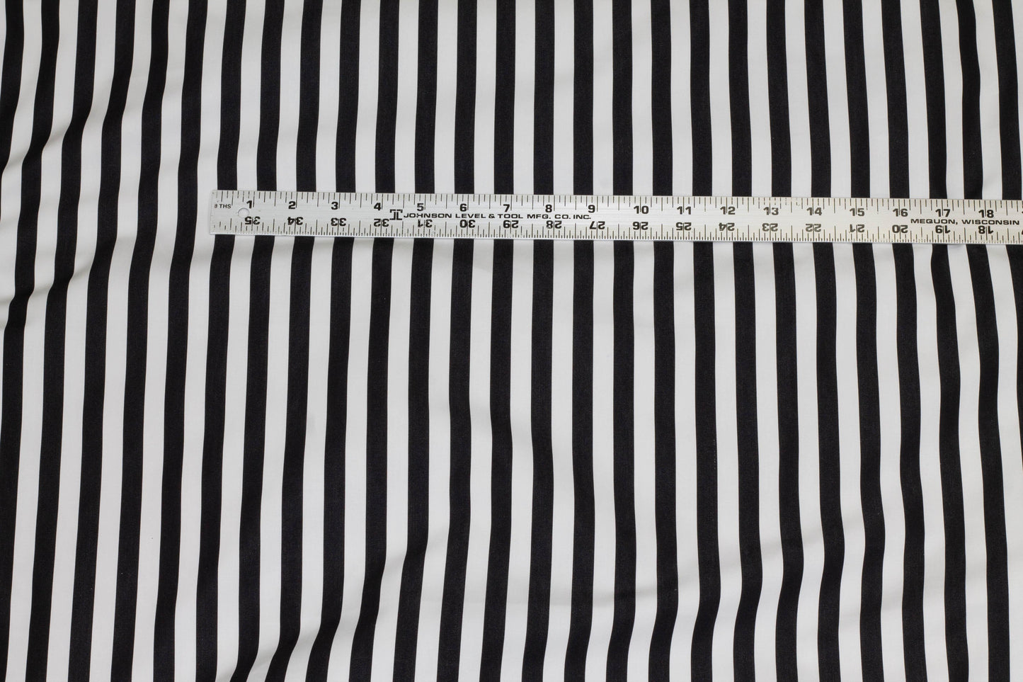 Black cotton sando with white stripe