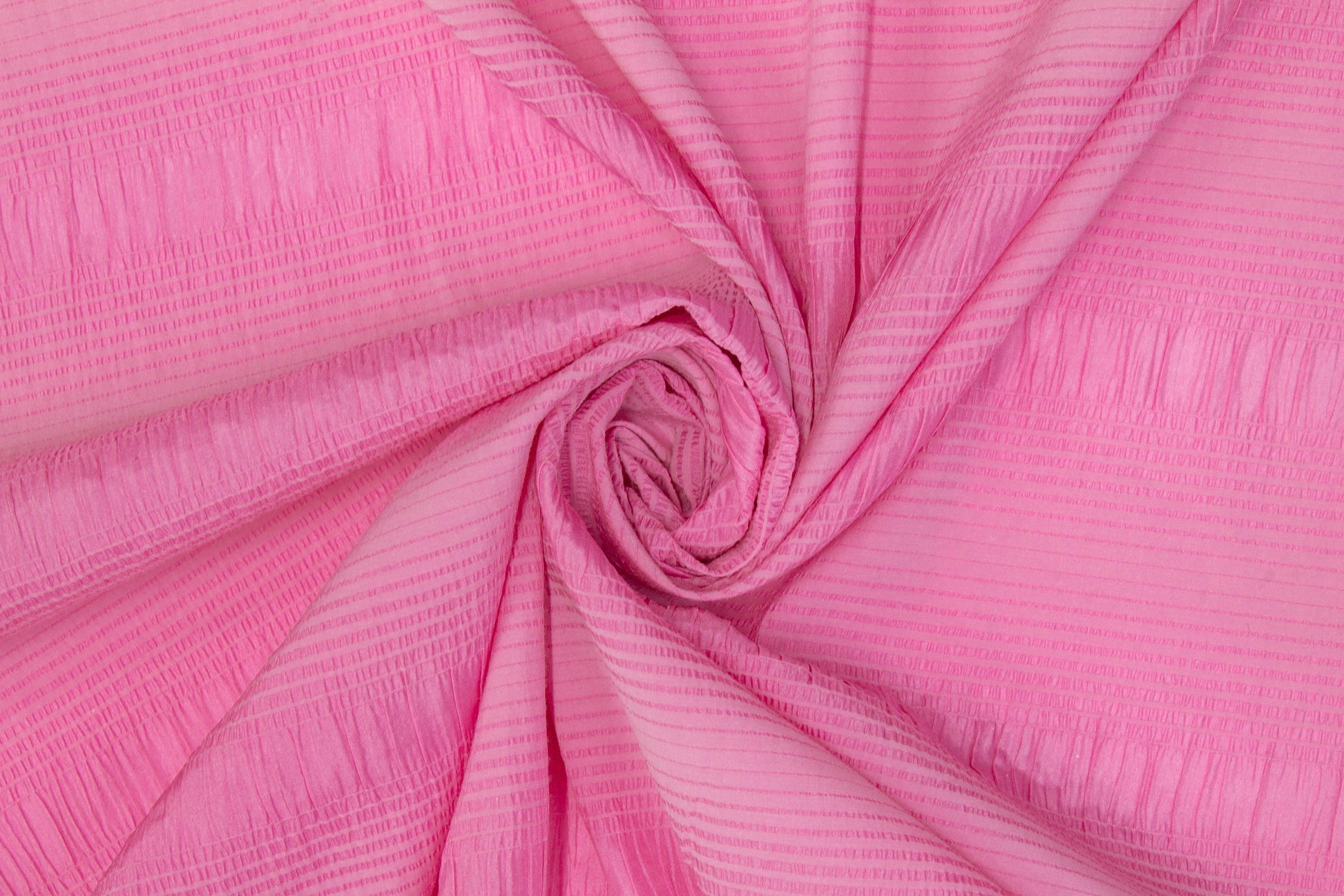 Crushed Silk and Viscose - Pink - Prime Fabrics